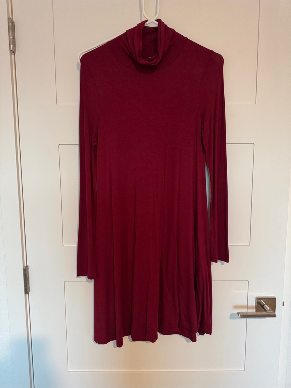 Lulu's Deep Burgundy Knit Dress